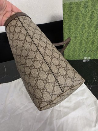Bolso Tote Gucci GG Supreme Marrón