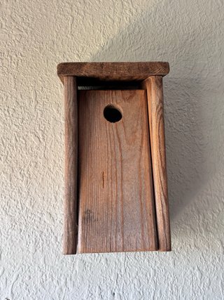 Caja nido madera pájaros