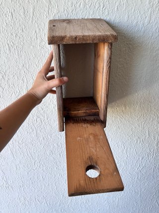 Caja nido madera pájaros
