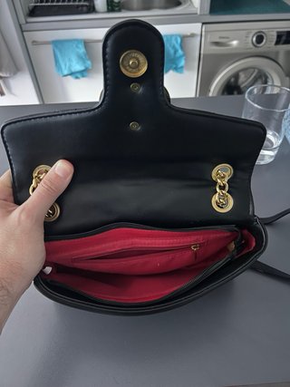 Bolso Gucci Negro y Dorado