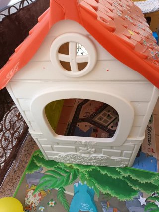 Casita infantil de plástico