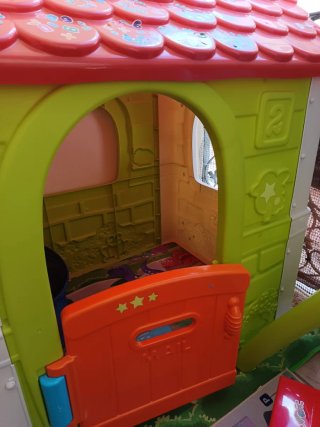 Casita infantil de plástico