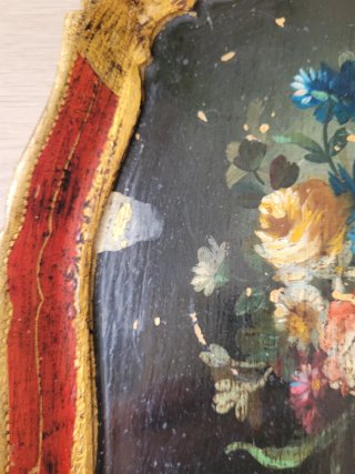 Vassoio Fiorentino Dipinto a Mano