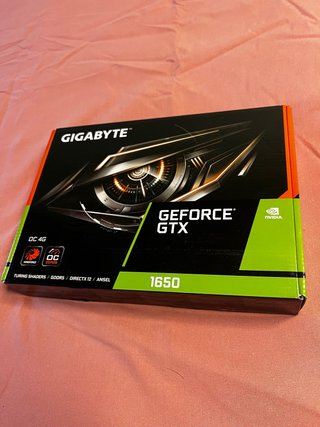 Tarjeta Gráfica Gigabyte GeForce GTX 1650 OC 4G