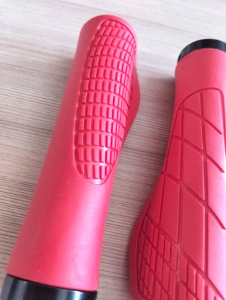 Puños Bicicleta Rojos