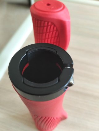 Puños Bicicleta Rojos