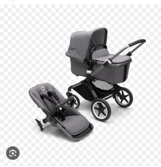 Bugaboo Fox 3 Silla de Paseo y Capazo gris