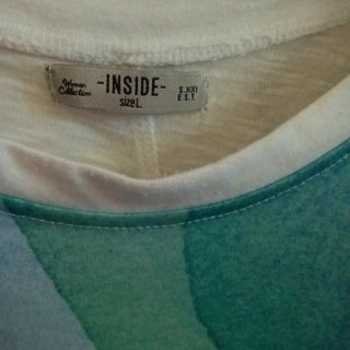 Blusa sin mangas INSIDE,  talla L