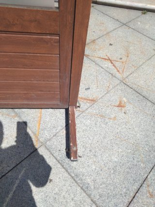 Mamparas de terraza de hostelería.
