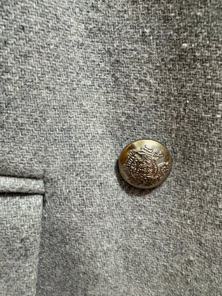 Abrigo Clásico Stradivarius Gris