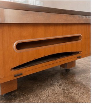 Mesa de billar profesional naranja