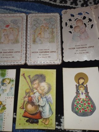 Estampas Comunión Vintage