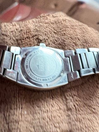 Reloj Lotus Azul y Plateado
