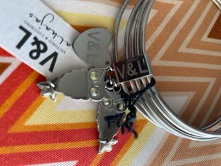 Pulseras aro V&L acero