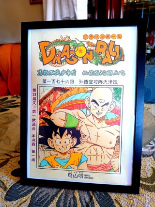 Dragon Ball Poster Incorniciato