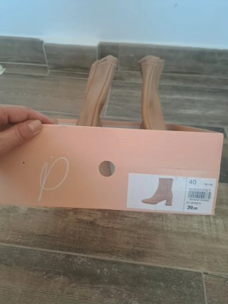 Botines Piccola Piu Beige Talla 40