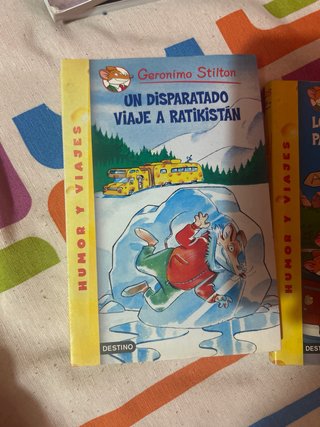Pack de libros de Geronimo Stilton