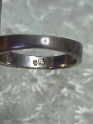 Anello Argento 925 Vintage ametiste e narcasiti