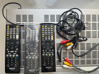 Onkyo TX-NR414 Receptor AV Plateado