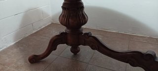 Tavolo e 6 sedie in pelle anni '80