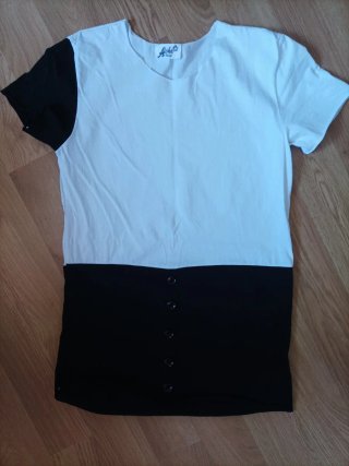 Camiseta Aloha Ibiza Blanco y Negro