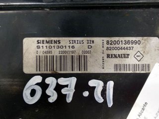 CENTRALITA MOTOR UCE - RENAULT RENAULT KANGOO (F/KC) 1997-2003