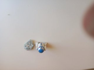 Figuras Star Wars Antiguas R2-D2 y Halcón Milenari
