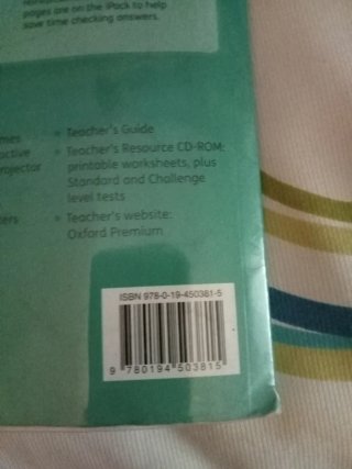 Libro de inglés Oxford de 6