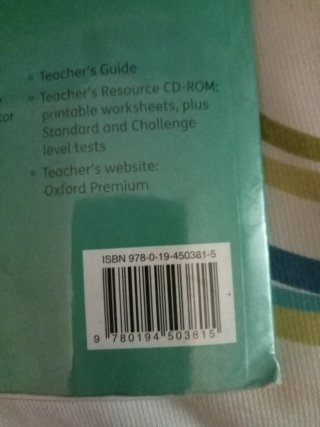 Libro de inglés Oxford de 6