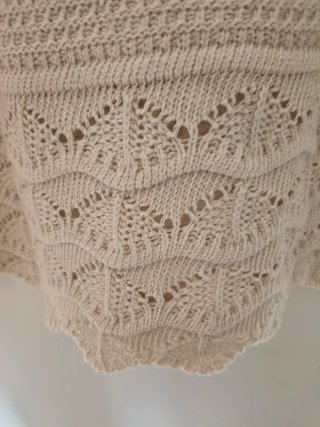 Completo donna top e gonna beige