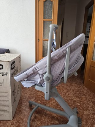 Chicco 5en1: Moisés, Cuna, Hamaca, Trona, Silla
