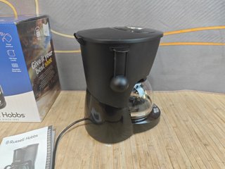 Russell Hobbs Cafetera Goteo 1.25L Negra
