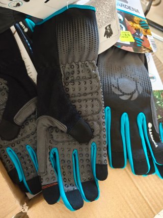 9 Pares Luvas Jardineiro Gardena Tamanho L