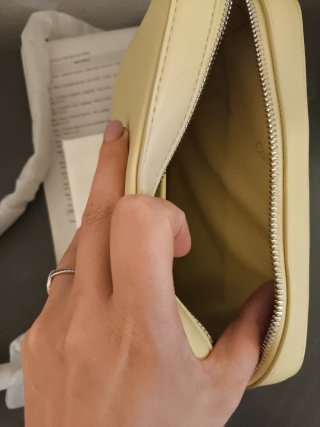 Borsa Calvin Klein Giallo/Argento