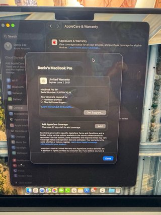 MacBook Pro M5 16Gb/512SSD con Garantia Apple