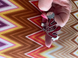 Pulsera Victorio&Luchino Acero y Piel Roja