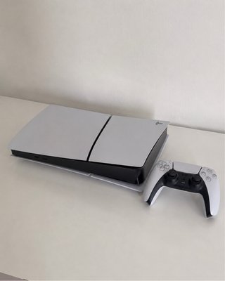 PS5 Slim 1TB Blanca + Mando + Caja