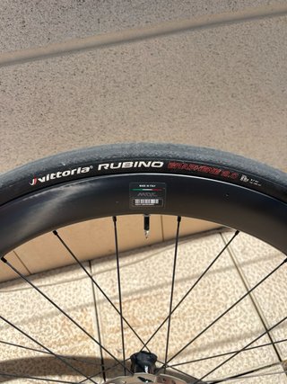 Rueda de carbono Miche SWR EVO Carbon 50 Delantera