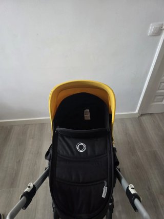 Carrito Bugaboo Bee 5 Negro y Amarillo