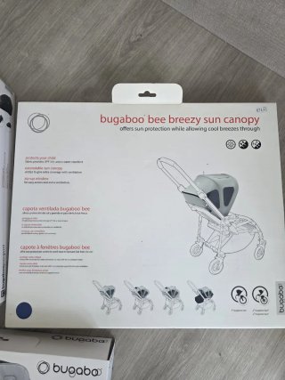 Carrito Bugaboo Bee 5 Negro y Amarillo