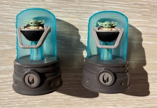 2 Figuras Grogu Star Wars Burger King