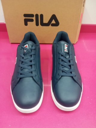 Zapatillas Fila Hombre Azul y Blanco
