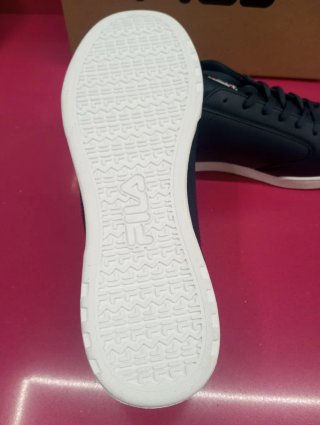 Zapatillas Fila Hombre Azul y Blanco