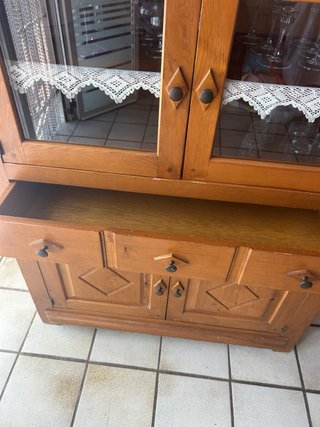 Muebles salón y recibidor madera maciza