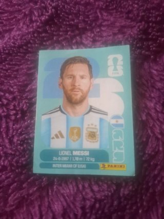 Cromo Lionel Messi Inter Miami CF Panini
