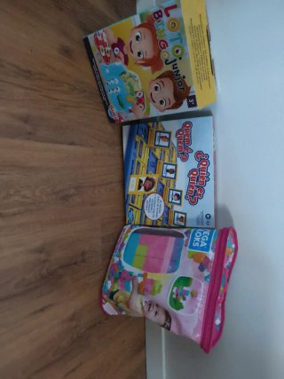 Lote 3 juegos infantiles: Bingo, Quien es Quien, M