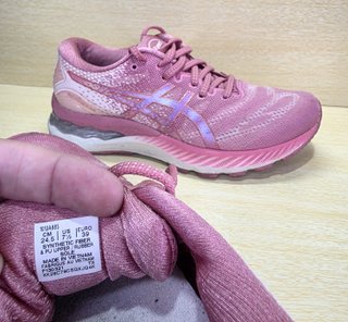 Zapatillas Asics Gel-Nimbus 23 Rosa/Plata