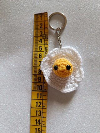 Portachiavi uncinetto uovo crochet egg Djo