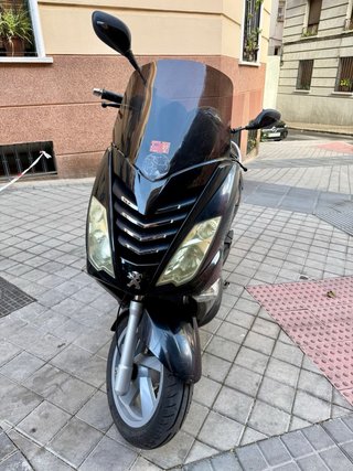 Peugeot CityStar 125cc Scooter 2016 Negra