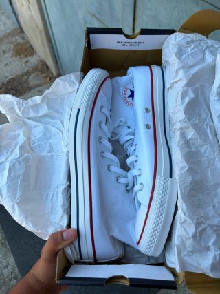 Converse All Star Hi Bianche